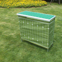 Table pliante portable en plastique pour l'extérieur, idéale pour les parcs