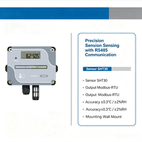 Transmisor Industrial de Temperatura y Humedad con Salida de 4-20mA, Sensor para Sistemas HVAC y Monitoreo Ambiental THT03C