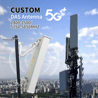 Antenne sectorielle 2.4G 5.8G MIMO14dbi, longue portée, Wifi Wlan sans fil, double bande, station de base pour pont, répéteur, point d'accès