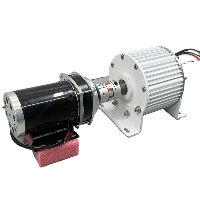 Hot Sale Free Energy 1kw 2kw 3kw 5kw 10kw Permanent Magnet Generator 110V 220V 380V 3Phase AC Alternators With Motor System