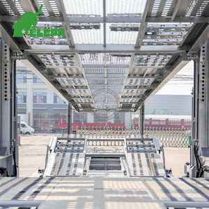 Semi-remorque porte-voitures double pont de haute qualité à 2/3 essieux pour 6/8/10 véhicules, idéale pour la logistique <span class=keywords><strong>automobile</strong></span> et les concessionnaires - Product Image 5
