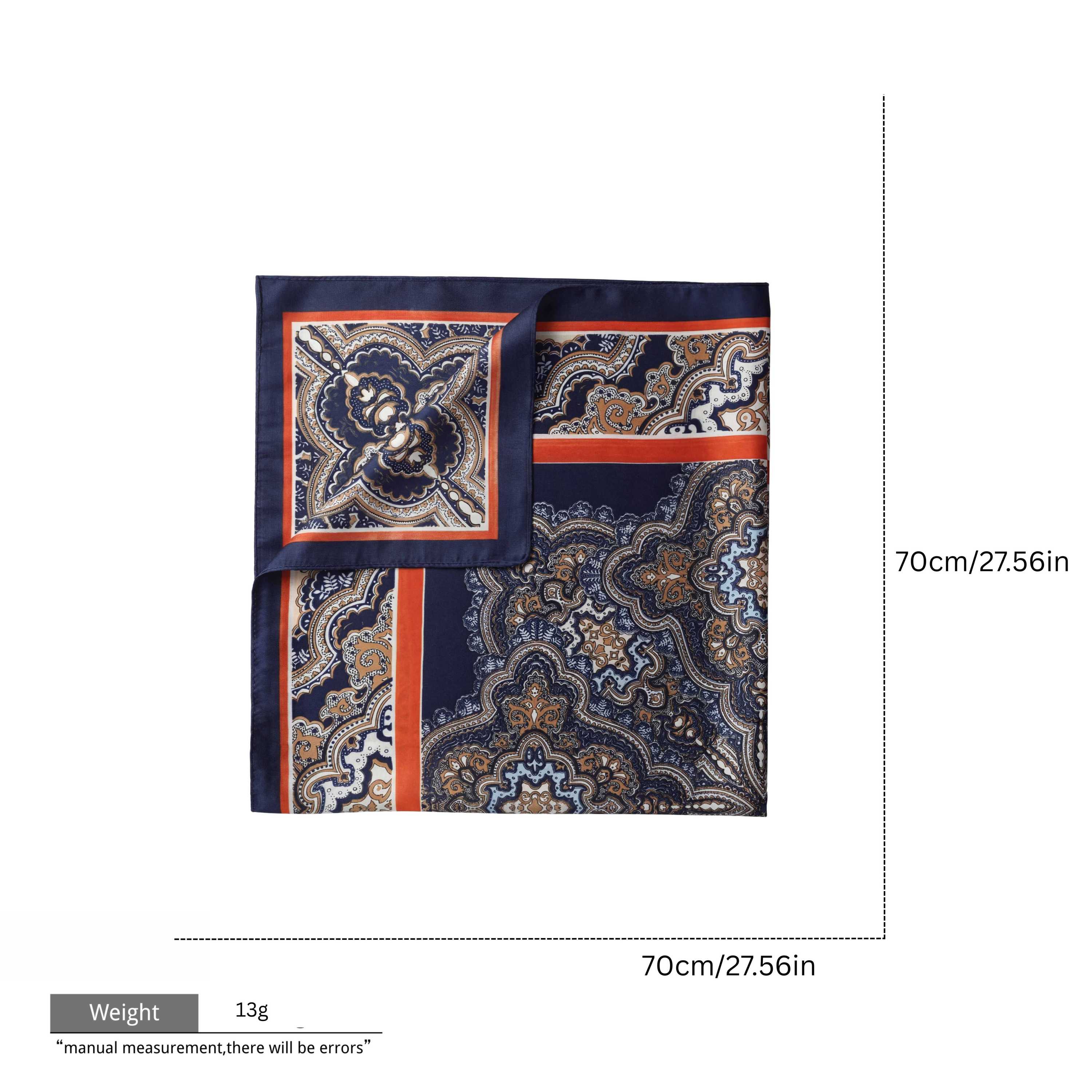 Stampa Paisley blu navy