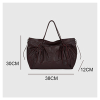 Damen Langlebige Umhängetasche mit Reißverschluss, Tragbare Polyester-Innentasche, Schleife, Leichtgewichtig 3L, Tägliche Freizeittasche mit Zwei Trageriemen