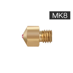 <span class=keywords><strong>Boquilla</strong></span> de rubí <span class=keywords><strong>MK8</strong></span> de alta temperatura, 1,75 MM, Compatible con filamento PETG ABS PEI PEEK nailon para CR-10/S Ender-3 a8 piezas de impresora 3d - Product Image 2