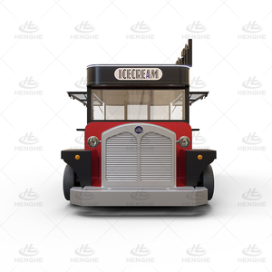 Chariot de nourriture mobile avec cuisine complète Chariot de crème glacée CE DOT Remorque de camion de nourriture Henghe Chariot de nourriture électrique pouvant être conduit - Product Image 4