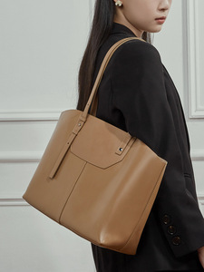 Borsa da donna <span class=keywords><strong>di</strong></span> lusso da donna in fabbrica in pelle <span class=keywords><strong>di</strong></span> vacchetta con Borsa a tracolla in vera pelle a tracolla per lo Shopping da donna - Product Image 4