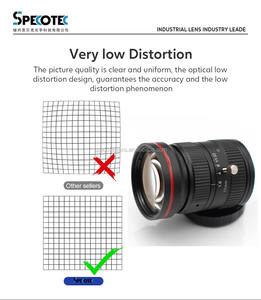 산업용 카메라 렌즈용 8MP 고정 초점 렌즈 12MM - Product Image 6