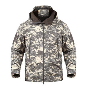 Vêtements de pêche chauffants Vêtements Camouflage Imperméable Max 5 Water Proof Blaze Kids Camo Duck Men Fleece Hunting Jackets Orange - Product Image 4