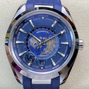 Reloj Mecánico de Buceo de Lujo, de la Mejor Calidad, Resistente al Agua, 43 mm, Movimiento VS Factory 8938, Luminoso, 24 Horas, Esfera Azul, 150 m, GMT - Product Image 1