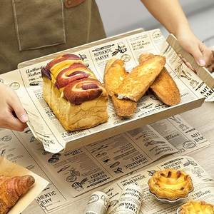 Papier d'emballage pour sandwichs, double face, résistant à la graisse, de qualité alimentaire, personnalisé avec logo imprimé, jetable, imperméable, pour le pain, vente en gros - Product Image 3