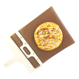 2024 nuova buccia per Pizza Slide Board trasferisce la pala scorrevole per Pizza con manico antiaderente per spatola per Pizza - Product Image 2