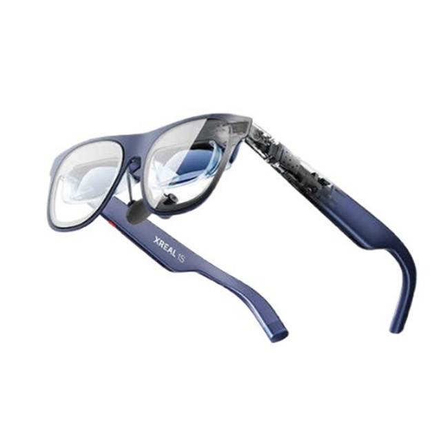 XREAL 1S AR Smart Glasses Native 2D to 3D Conversion Self-Developed X1 Chip Giant Airscreen No Charging Required