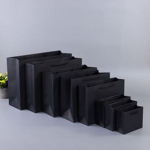 Sacs en papier de luxe blancs personnalisés avec logo imprimé pour boutiques de détail et cadeaux, avec poignée en ruban - Product Image 2