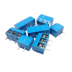 Terminais conectores pcb 2p 3p 4 pinos, conector terminal plug-in 5.08mm com parafuso 300v/16a