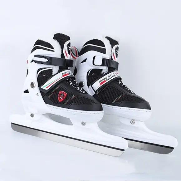 Thickened Thermal Ice Skate Shoes Speed Sliding Skating Blade Ice Hockey Footwear Beginner Adult Teenagers Kids Roller Skate