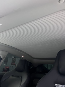 Pare-soleil intelligent électrique pour Tesla Model Y/3 - Rideau de toit isolant thermiquement et bloquant la chaleur, commandé par la voix, avec éclairage d'ambiance - Product Image 2