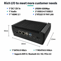 Mini PC Industrial Sin Ventilador Rockchip RK3588, Componentes Electrónicos 100% Nuevos, 2*RTL8211F PHY LAN, HDMI 2.1, LPDDR4 4266Mbps