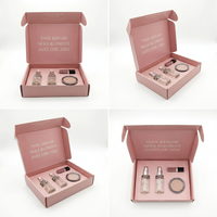 Boîte d'emballage en carton ondulé personnalisée avec logo pour cosmétiques, crème de beauté, blush, soins de la peau