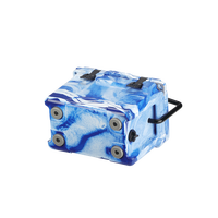 Nouveauté : glacière portable à roulettes de 12 L, rotomoulée, à isolation thermique, pour le camping