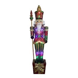Papá Noel con Luces LED y Música - Product Image 1