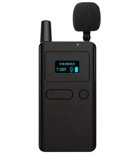 CDX-201 Walkie Talkie Wireless Audio Tour Guide System Tour Guide Headset für die Konferenz