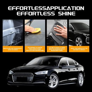 NIKELIANG NHL013 <span class=keywords><strong>Cire</strong></span> de Carnauba Haute Brillance Hydrophobe pour l'Entretien des Voitures 268g <span class=keywords><strong>Cire</strong></span> Solide pour la Protection de la Peinture Automobile (6 Boîtes/Carton) - Product Image 5