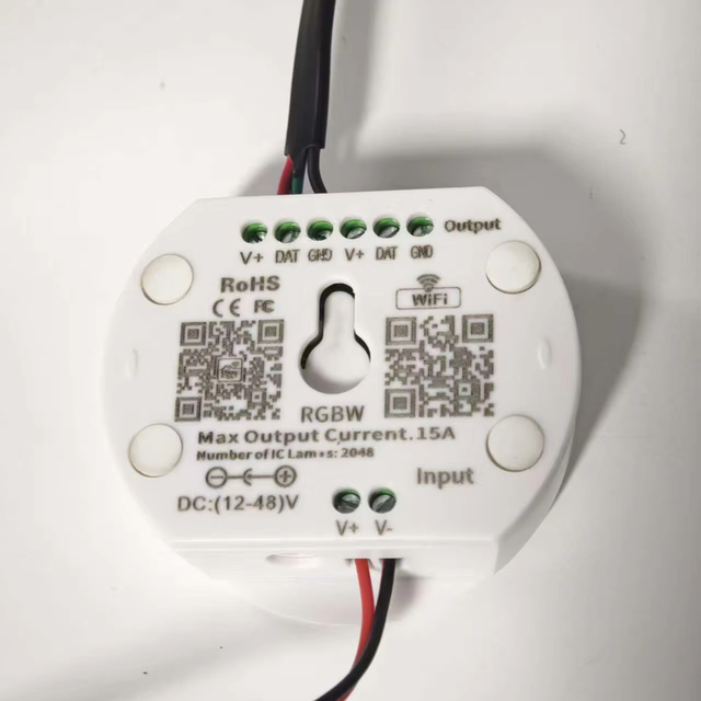 WiFi LED Controller All-in-One RGBW LED Strip Lights DC24V Remote Control