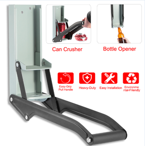 Tamanho grande mão tipo pode triturar 2.5l garrafa plástico triturador e abridor - Product Image 6