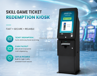 Pyramid Sentry Kiosque de rédemption, Carte de jeu d'arcade, Jeux à monnayeur, Application de jeu en ligne, Distributeur de billets en anglais, Rechargeable en acier