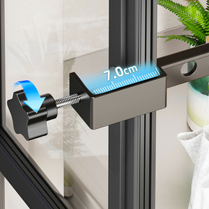 Sanipro đa chức năng loại kẹp quần áo công cụ sấy khô khung cửa sổ chống trượt cố định Windproof gấp quần áo sấy giá treo - Product Image 5