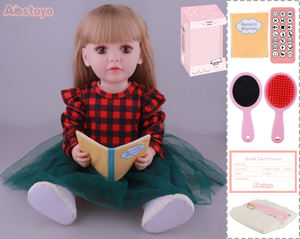 Poupée Reborn FiveStar de 56 cm en Vinyle et Caoutchouc, Jouet de Mode Réaliste pour Enfants, Idéale pour Lire des Histoires - Product Image 6