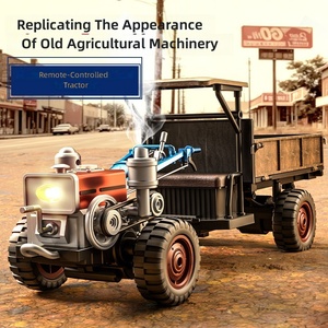 Tracteur agricole télécommandé 4x4 avec fonction <span class=keywords><strong>de</strong></span> fumée, modèle électrique pour enfants, jouet <span class=keywords><strong>de</strong></span> ferme - Product Image 1