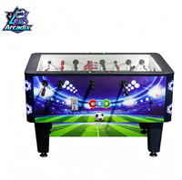 Table de baby-foot à monnayeur, machine de jeu d'arcade, jeu de football de table pour centre de jeux, bar, parc d'attractions