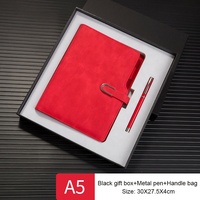 A4 A5 A6 Pu Leder umschlag Notizbuch Individuell bedrucktes OEM Pocket Notebook Daily Planner Journals