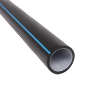 Conduit HDPE en silicone 40/33 HDPE pour tuyaux de protection de câbles en polyéthylène à fibres optiques