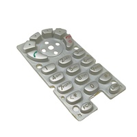 Clavier à membrane en caoutchouc de silicone personnalisé, panneau de commande, bouton poussoir, téléphone portable, finition anti-reflets, gravure au laser 1