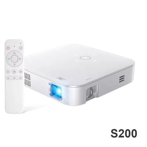 2025 Max S200 1 + 8G 4K Máy Chiếu Mini Bốn Bên Keystone Chiếu Di Động Rạp Hát Tại Nhà Cảm Ứng Thông Minh 4K LED DLP Máy Chiếu - Product Image 4