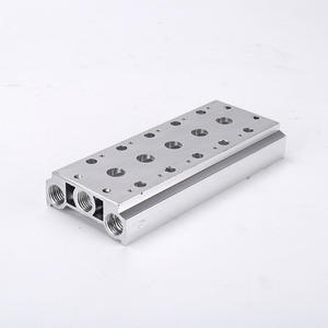 Base de vanne solénoïde Airtac 200M 4V210-08 avec bloc d'échappement intégré, bobine et filtre pour les industries pneumatiques - Product Image 2