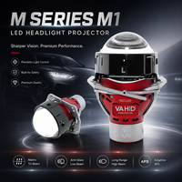 VAHID M1 3 Lentille de projecteur LED adaptative 65W 9200LM 6000K Nouveau phare AFS à faisceau directionnel pour kit de mise à niveau automobile