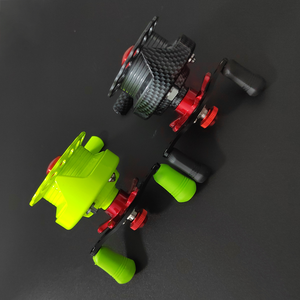 รอกตกปลาแบบ High Reel Seat สำหรับตกปลาบนน้ำแข็ง อัตราทด 3.5:1/แรงต้านสูงสุด 4 กก./4+1BB ด้ามจับอะลูมิเนียม พร้อม EVA สำหรับตกปลาในลำธารและแม่น้ำ - Product Image 3