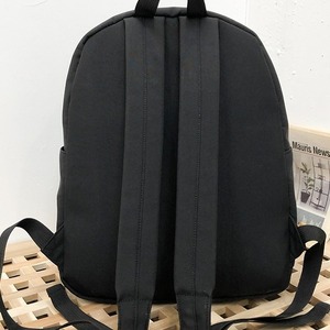 Mochila Frog para mujer, color negro y verde oscuro, ligera, con correa para el hombro, para la escuela, educación, primavera 2024 - Product Image 3