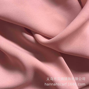 2022定制供应商伊斯兰马来西亚韩国雪纺头巾围巾披肩穆斯林高级厚雪纺围巾麦地那真丝头巾 - Product Image 2