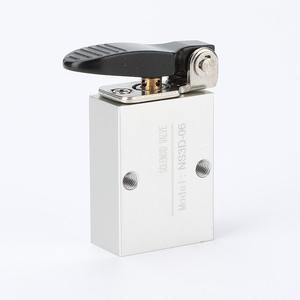 New S3D-06 Short-Handle Pneumatic <b>Control</b> <b>Valve</b> Manual Switch with Automatic Mechanical Arm Operates on Pressed/Pulled Lever - Product Image 1