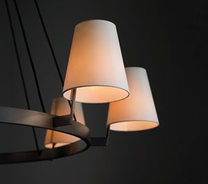 Lampe suspendue classique en laiton à anneau circulaire <span class=keywords><strong>LED</strong></span> pour îlot de cuisine de restaurant de luxe moderne américain - Product Image 3