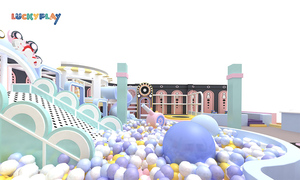 Peralatan bermain lembut anak-anak Peralatan tempat bermain dalam ruangan komersial untuk pusat hiburan permainan - Product Image 4