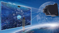 Capteur Lidar interactif Lidar Magic E25 - Montage mural pour un espace immersif avec interaction murale et utilisation au sol