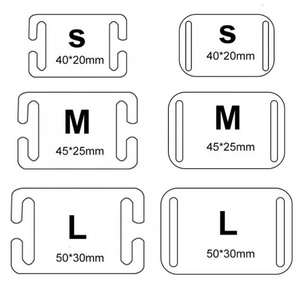 Yiwu Aceon – Plaque d'identification personnalisée en acier inoxydable pour <span class=keywords><strong>chien</strong></span>, gravée avec nom et numéro <span class=keywords><strong>de</strong></span> téléphone, pour collier, avec deux trous, attache coulissante - Product Image 3