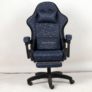 Chaise <span class=keywords><strong>de</strong></span> jeu PC pivotante économique avec repose-pieds Siège <span class=keywords><strong>de</strong></span> jeu inclinable ergonomique <span class=keywords><strong>haut</strong></span> <span class=keywords><strong>de</strong></span> <span class=keywords><strong>gamme</strong></span> Style design moderne - Product Image 1