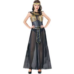 Disfraz de Halloween de la Diosa Griega Cleopatra para Mujer, Traje de Cuero PU para Representaciones Escénicas Occidentales y Cosplay - Product Image 1