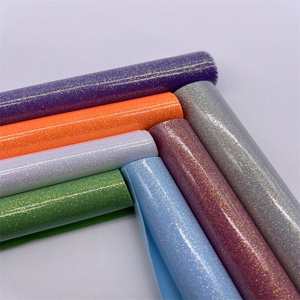 Warna berwarna-warni TPU Glitter Hologram kulit permukaan halus untuk pita rambut, Anting dan penggunaan pelapis Natal - Product Image 1
